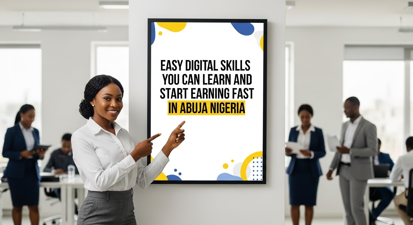 Easy Digital Skills You Can Learn and Start Earning Fast in Abuja Nigeria