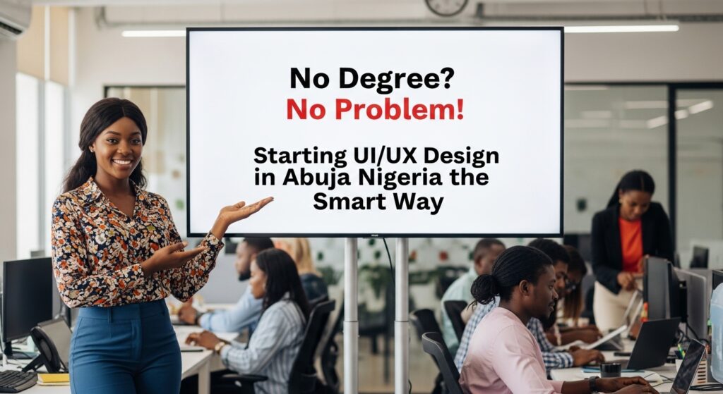 No Degree No Problem! Starting UIUX Design in Abuja Nigeria the Smart Way