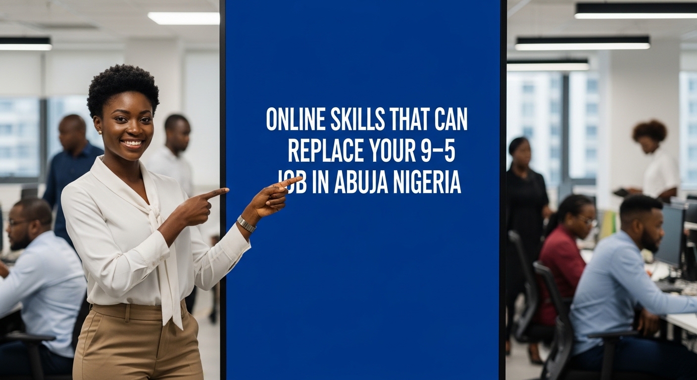 Online Skills That Can Replace Your 9–5 Job in Abuja Nigeria